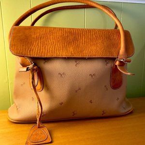 Vintage Petusco Spanish leather handbag